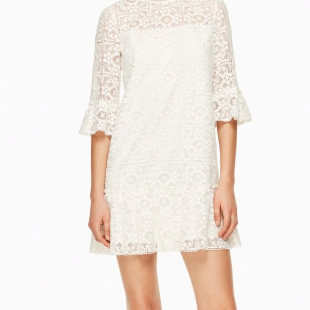 Kate Spade Dress Size 12 NWT White Nights